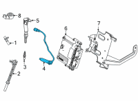 OEM 2017 Ford E-350 Super Duty Plug Wire Diagram - HC2Z-12286-C