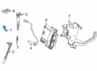 OEM 2015 Ford F-350 Super Duty Camshaft Sensor Diagram - AL3Z-12K073-B