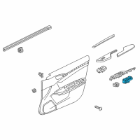 OEM 2020 Honda Civic Switch Assy., Power Window Master Diagram - 35750-TGG-A11