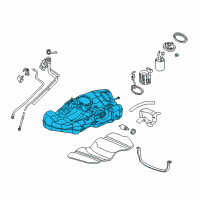 OEM Saturn Tank Asm, Fuel Diagram - 22661241