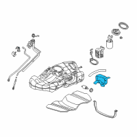 OEM 2000 Saturn LW2 Shield Asm, Fuel Tank Diagram - 9158441