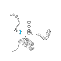 OEM 2012 Nissan Sentra Hose-Filler Diagram - 17228-ET00A