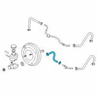 OEM 2019 Toyota 86 Vacuum Hose Diagram - SU003-06244