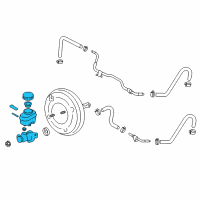 OEM 2015 Scion FR-S Master Cylinder Diagram - SU003-04242