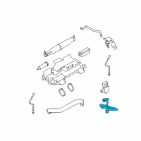 OEM 2014 Ford Expedition Crankcase Tube Diagram - 9L3Z-6758-A