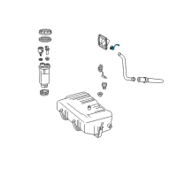 OEM Dodge W250 Cap-Fuel Filler Diagram - 4495151