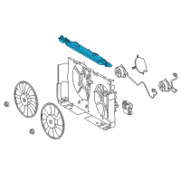 OEM 2016 Lexus NX200t Shroud, Fan, NO.2 Diagram - 16712-36050