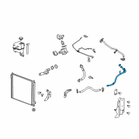 OEM 2005 Cadillac SRX Outlet Pipe Diagram - 12603912