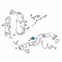 OEM 2017 GMC Savana 2500 Injection Nozzle Diagram - 55501991