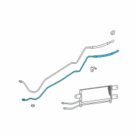 OEM 2008 Dodge Ram 2500 Tube-Oil Cooler Diagram - 52028925AH