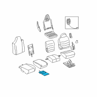 OEM 2005 Ford F-350 Super Duty Heater Element Diagram - 6C3Z-14D696-B