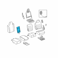 OEM 2007 Ford F-250 Super Duty Heater Element Diagram - 1C3Z-14D696-BA