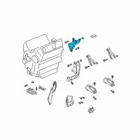 OEM 2002 Pontiac Grand Prix Bracket-Engine Mount Strut & Engine Lift Diagram - 12594433