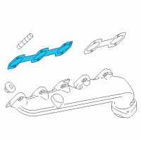 OEM 2004 Ford F-250 Super Duty Manifold Gasket Diagram - BC2Z-9448-A