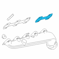 OEM 2002 Ford F-350 Super Duty Manifold Gasket Diagram - BC2Z-9448-C