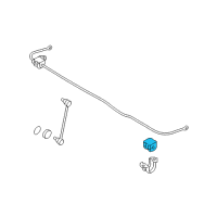 OEM Hyundai Tucson Bush-Stabilizer Bar Diagram - 55513-1F000