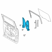 OEM 2018 Ford F-350 Super Duty Window Regulator Diagram - FL3Z-1627000-W