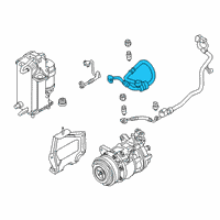 OEM 2020 BMW 840i SUCTION PIPE EVAPORATOR-COMP Diagram - 64-53-9-890-099