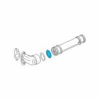OEM Ford F-350 Super Duty Oil Cooler O-Ring Diagram - 1C3Z-6C610-BA