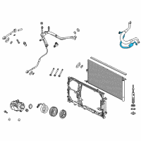 OEM Lincoln Discharge Line Diagram - AL3Z-19972-A