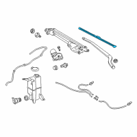OEM 2012 Toyota Sequoia Front Blade Diagram - 85212-0C030