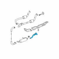 OEM 2006 Dodge Ram 1500 Pipe-Tail Diagram - 5290559AA