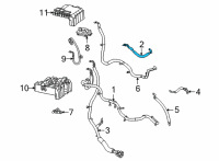 OEM 2020 GMC Sierra 1500 Negative Cable Diagram - 84430007