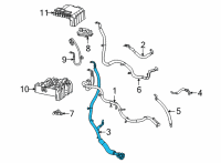 OEM 2020 GMC Sierra 1500 Negative Cable Diagram - 84727595