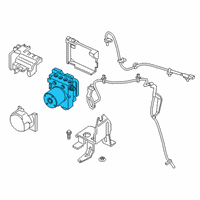 OEM 2021 Ford Ranger Modulator Valve Diagram - HB3Z-2C405-A