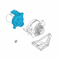 OEM Mercury Topaz Solenoid Relay Diagram - E9TZ-11450-B