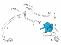 OEM 2022 Ford F-150 PUMP ASY - FUEL Diagram - ML3Z-9350-B