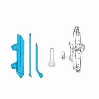 OEM 2017 Infiniti QX60 Tool Set-STNDRD Diagram - 99501-3JA0B