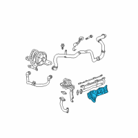 OEM 2009 Chevrolet Malibu Shield Diagram - 12618934