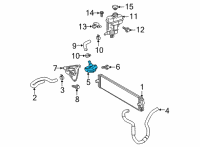 OEM 2020 Toyota Highlander Auxiliary Pump Diagram - G9040-42010