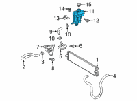 OEM 2022 Toyota Venza Auxiliary Reservoir Diagram - G910G-0R010