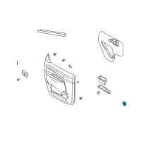 OEM Buick Rendezvous Window Switch Diagram - 10339377