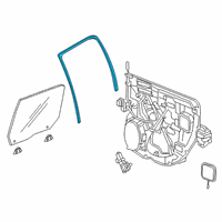 OEM 2019 Ram 3500 Seal-Rear Door Diagram - 55372137AH