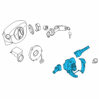 OEM 2009 Nissan Sentra Switch Assy-Combination Diagram - 25560-ET09B