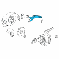 OEM Nissan Sentra Frame-Steering Lock Diagram - 48701-ET100