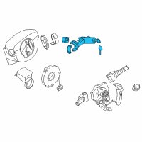 OEM Nissan Sentra Lock Set-Steering Diagram - D8700-ET000
