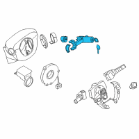 OEM 2011 Nissan Sentra Lock Set-Steering Diagram - D8700-ET000