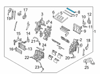 OEM 2022 Kia Sorento Seal-Duct NO4 Diagram - 97245P2030