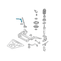 OEM 2008 BMW M3 Mount For Strut Brace Diagram - 51-61-8-045-860