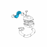 OEM 2006 Toyota Corolla Hose, Air Cleaner Diagram - 17881-0D140