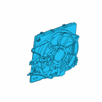 OEM Cadillac Fan Module Diagram - 84790788