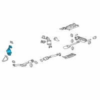 OEM 2015 Chevrolet Equinox Converter Diagram - 19420249