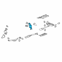 OEM 2011 Chevrolet Equinox Converter Diagram - 84018132