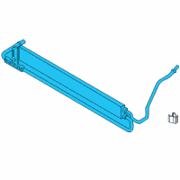 OEM BMW Alpina B7 Power Steering Oil Cooler Diagram - 17-11-7-966-259