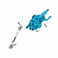 OEM Chevrolet Steering Column Diagram - 94544335