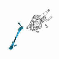 OEM 2019 Chevrolet Trax Lower Shaft Diagram - 42746968